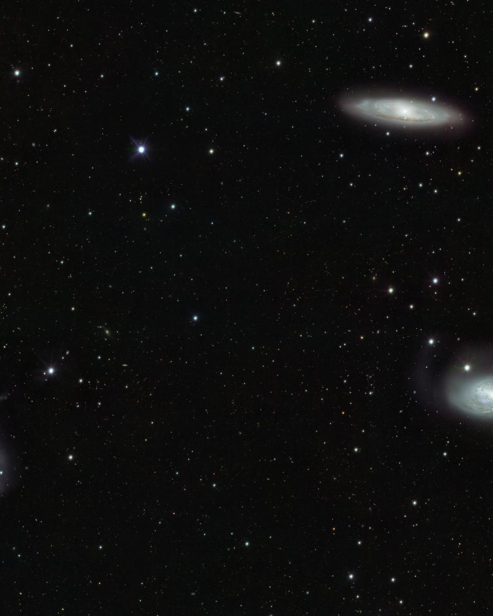 The Leo Triplet Galaxies from VST