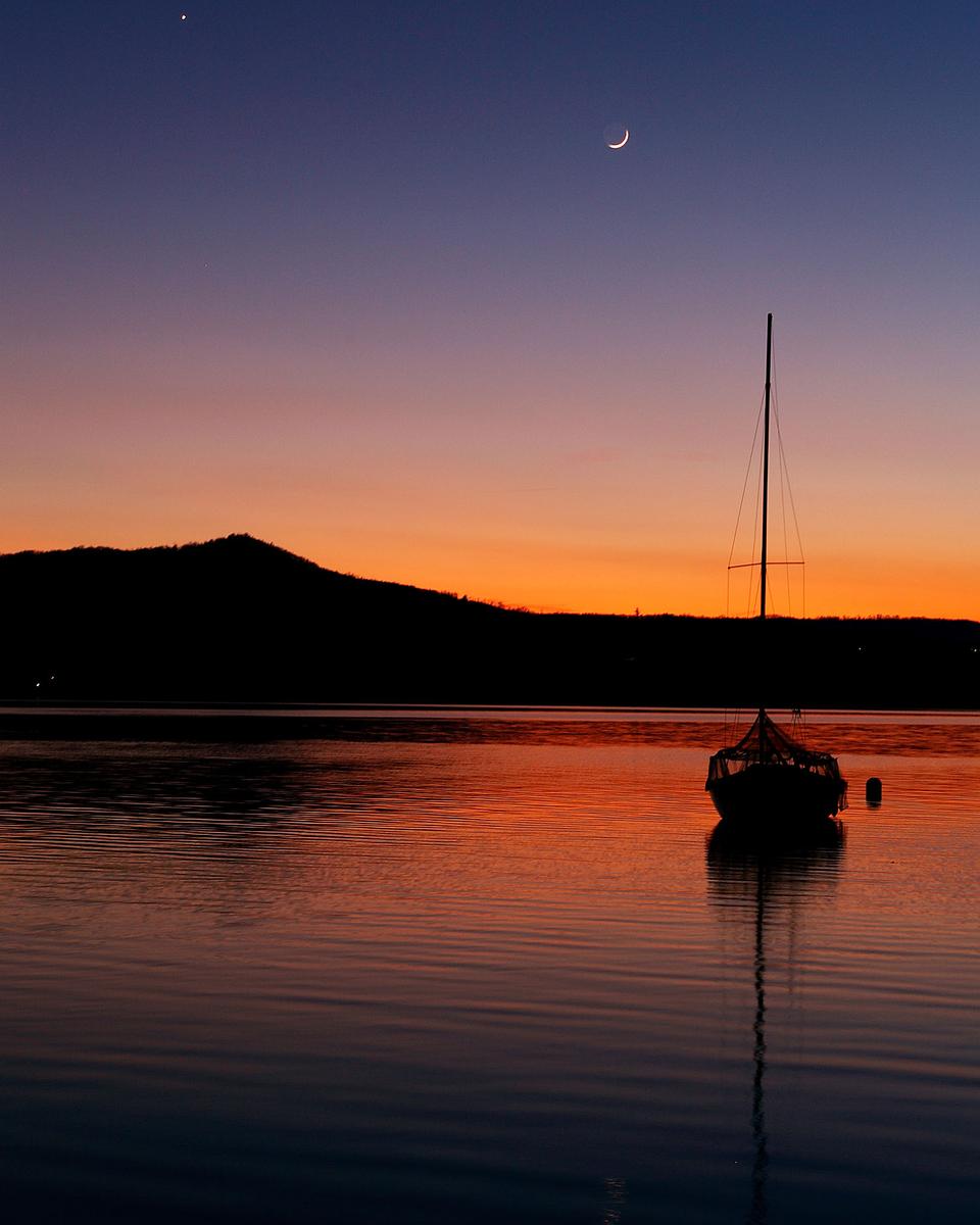 Conjunction at Sunset
