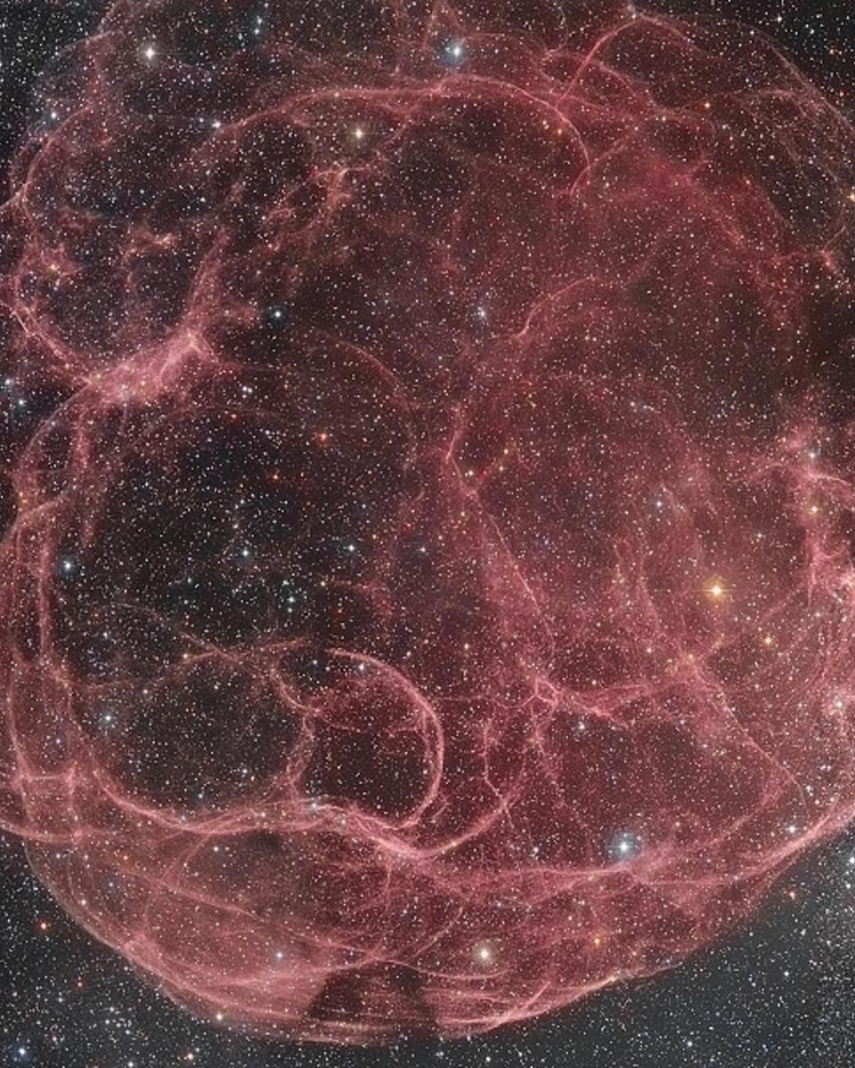 Simeis 147: Supernova Remnant