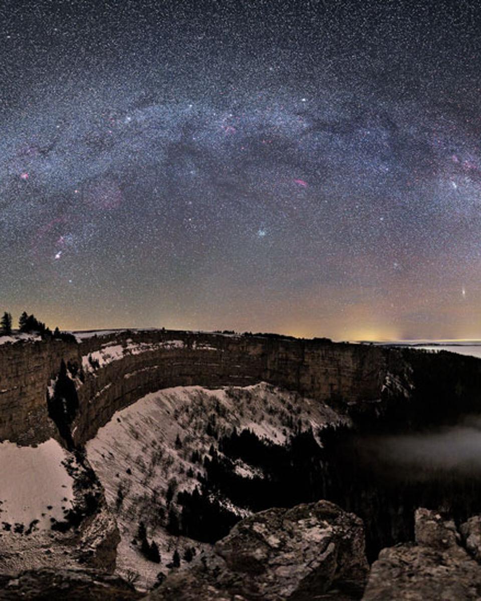 Milky Way Over Switzerland