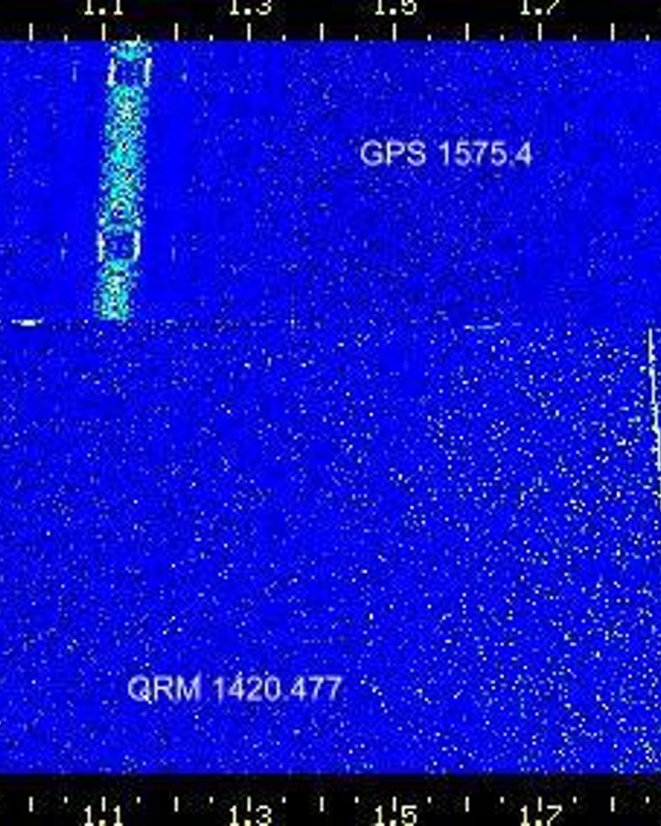An Anomalous SETI Signal