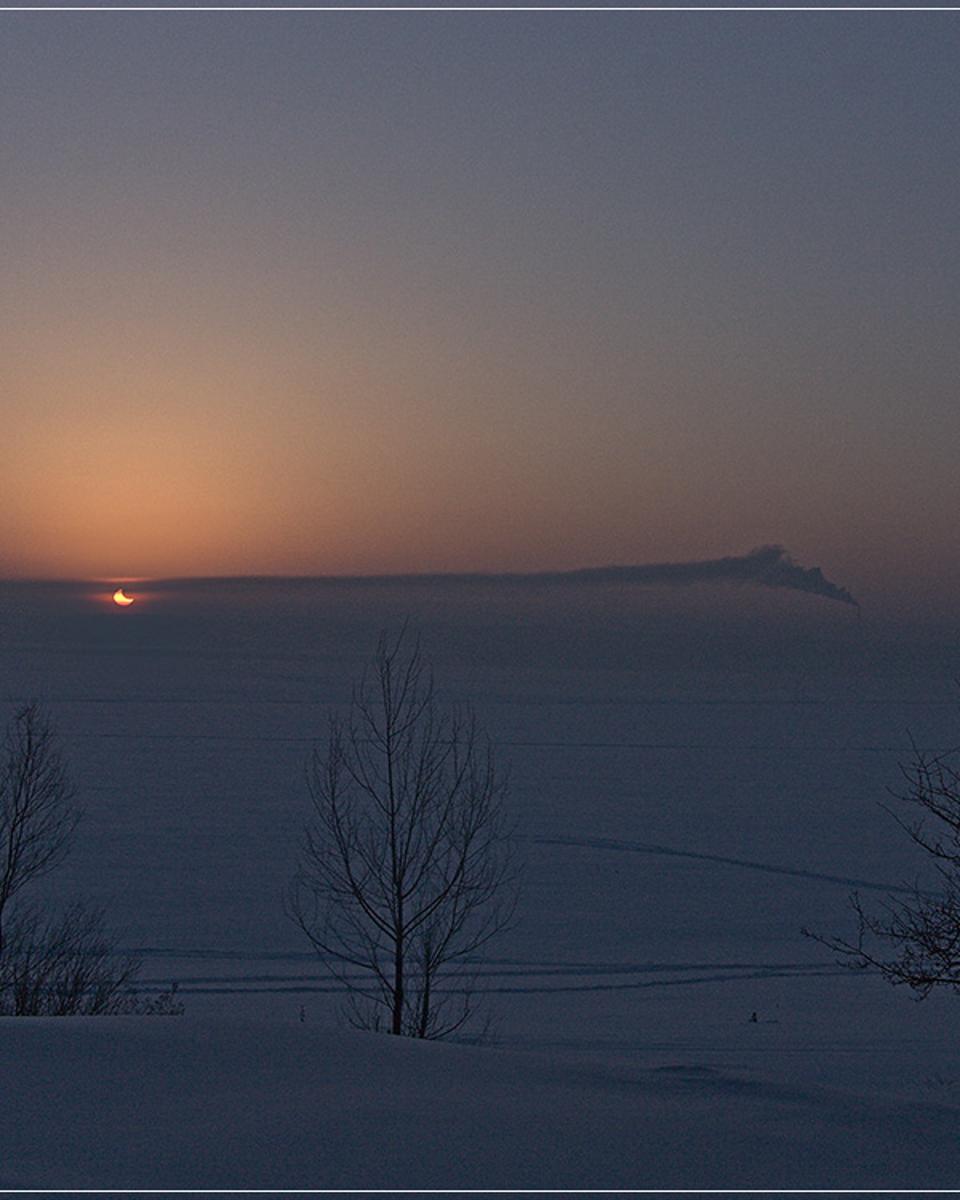 Sunset, Moonset