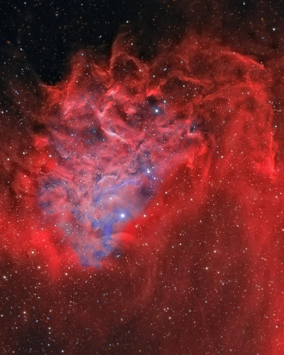 AE Aurigae and the Flaming Star Nebula
