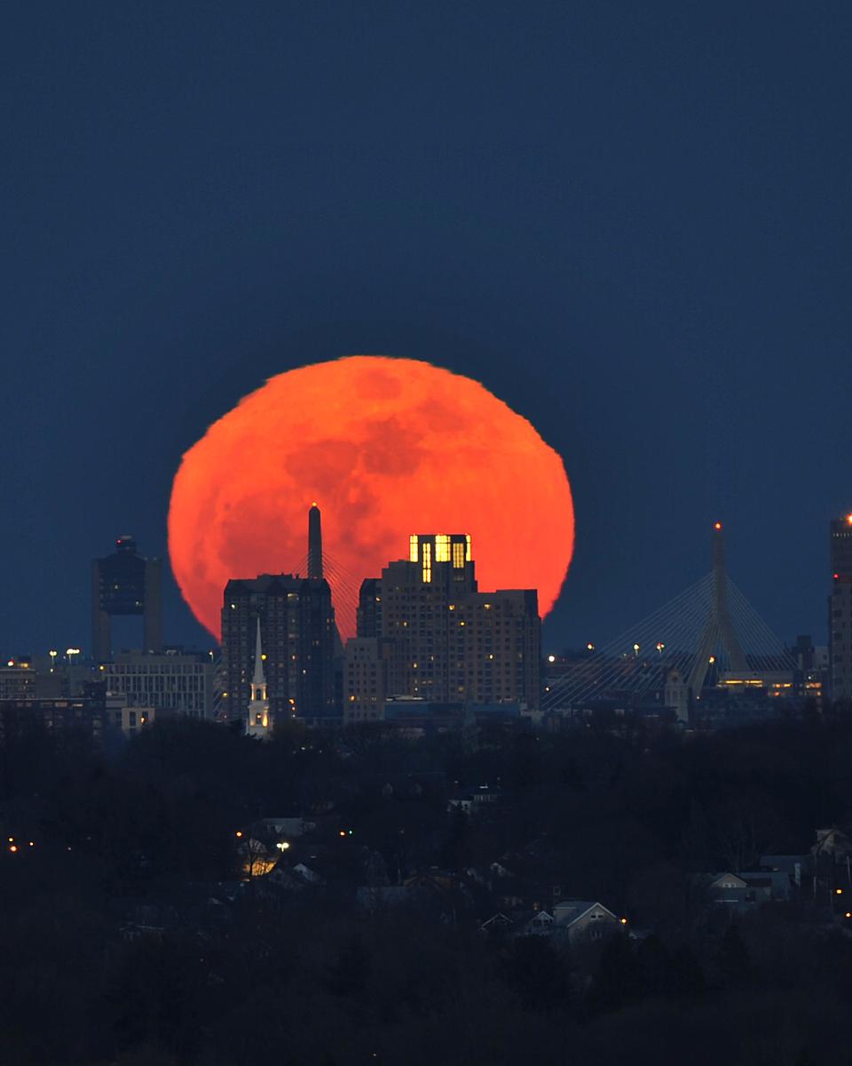 Boston Moonrise