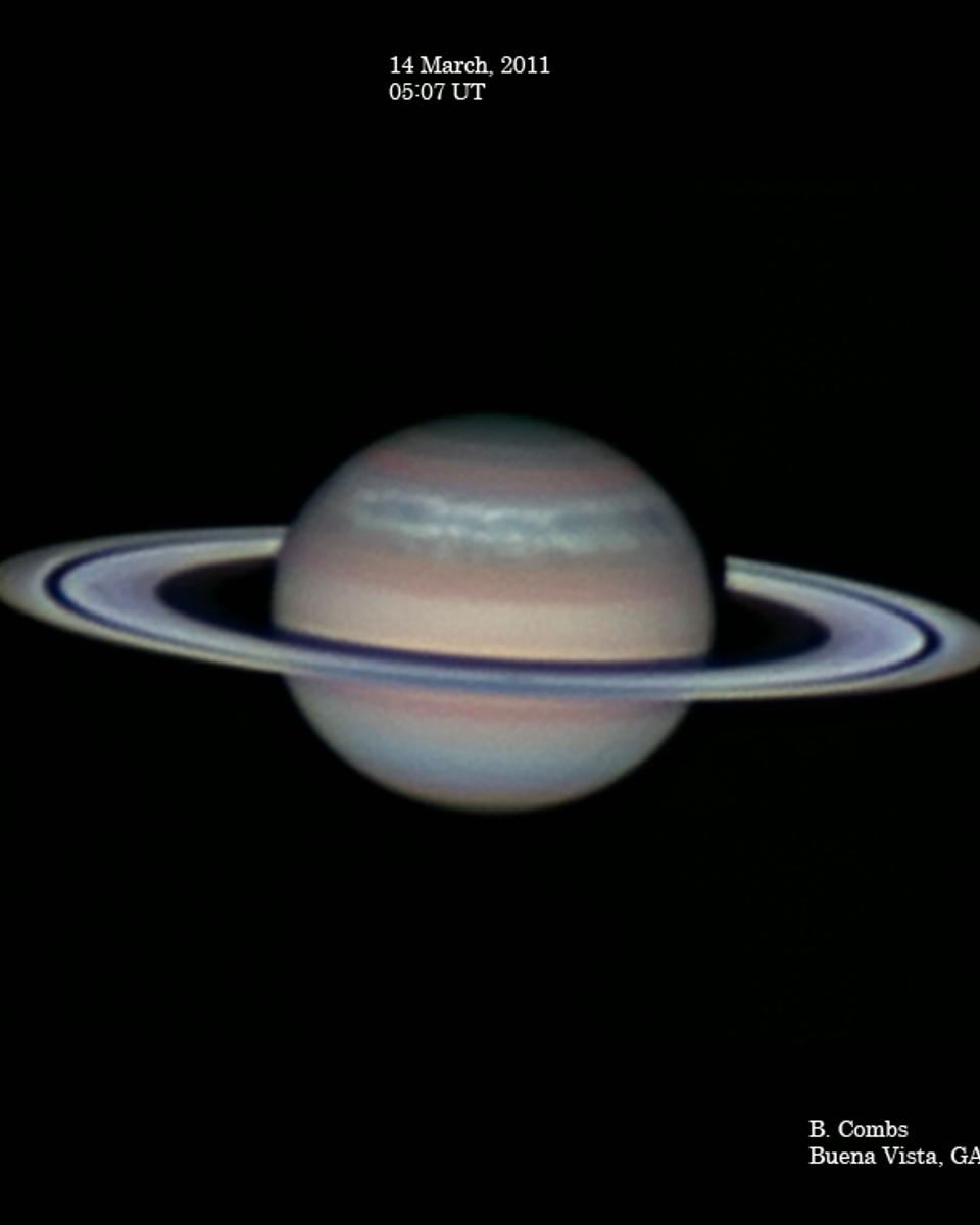 Saturn's Serpent Storm