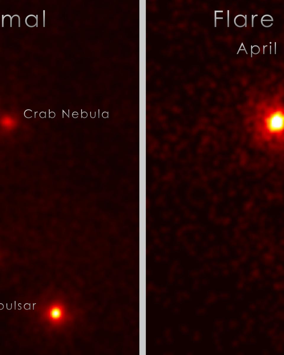 An Unexpected Flare from the Crab Nebula