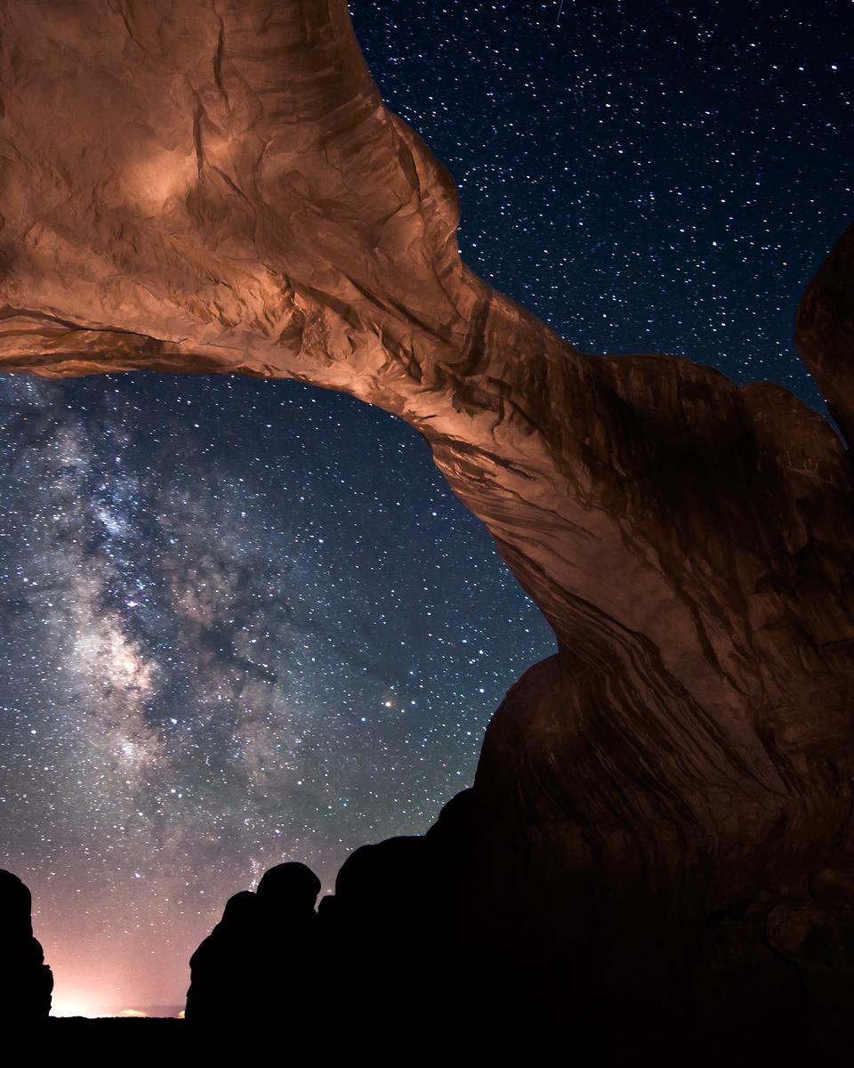 Three Arches Above Utah