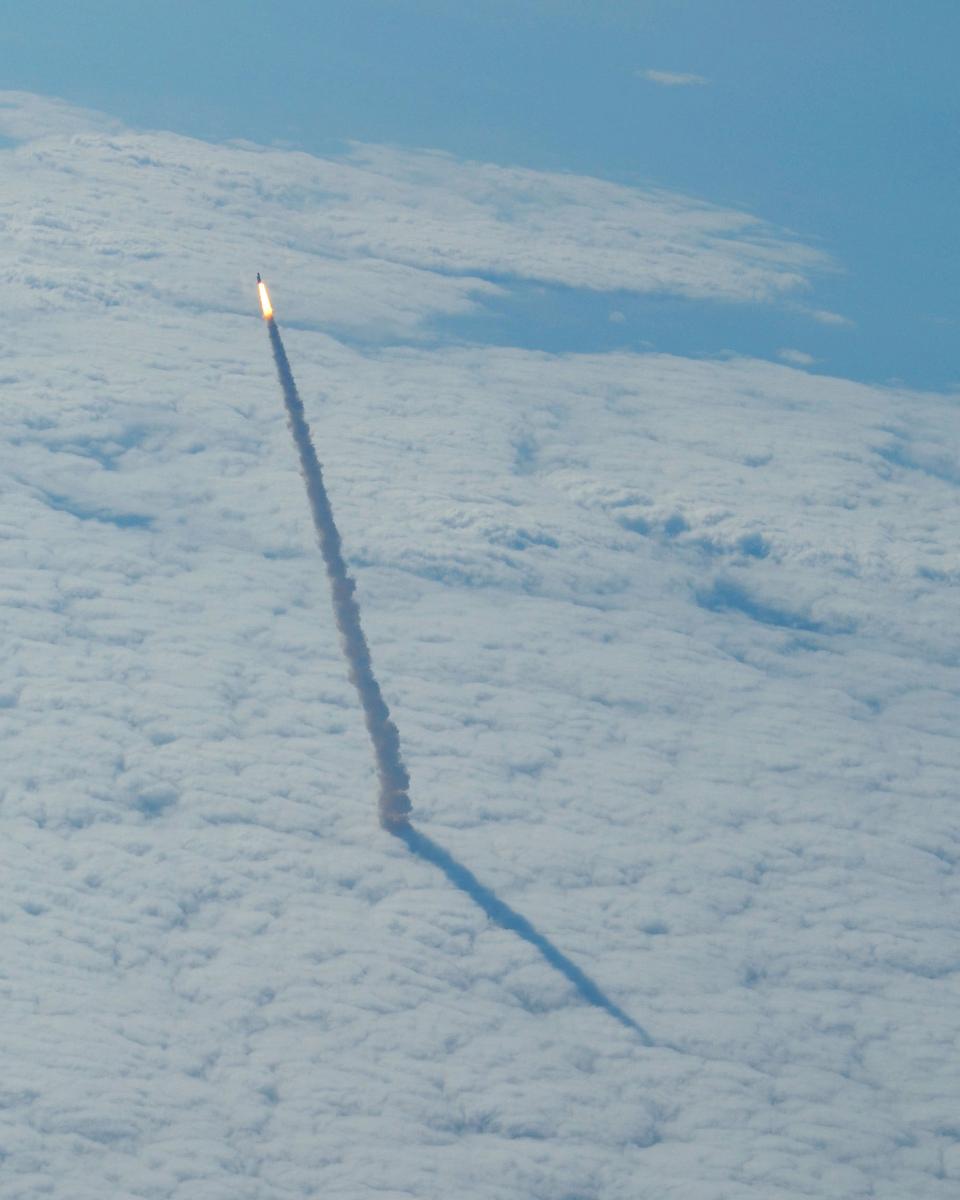 Space Shuttle Rising