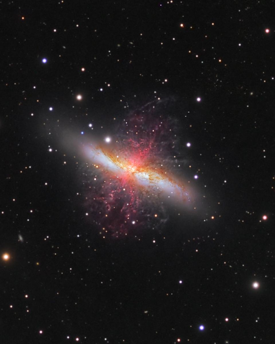 M82: Starburst Galaxy with a Superwind