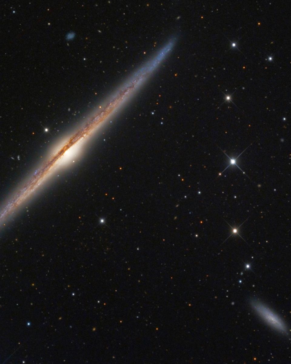 NGC 4565: Galaxy on Edge