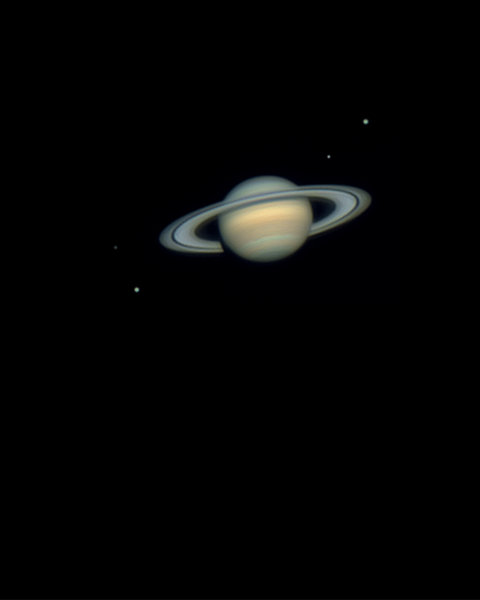 Six Moons of Saturn