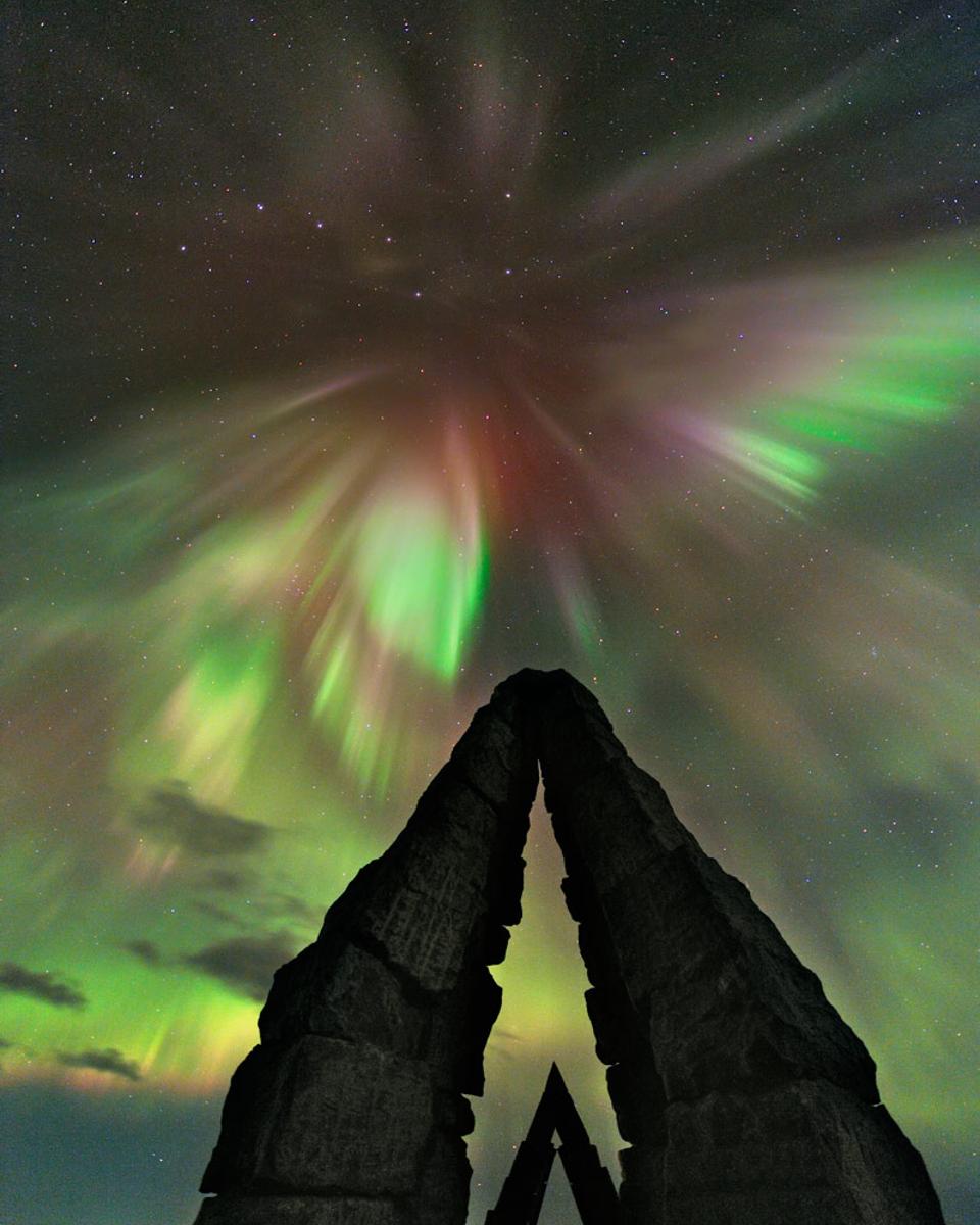 Aurora Over Raufarhfn