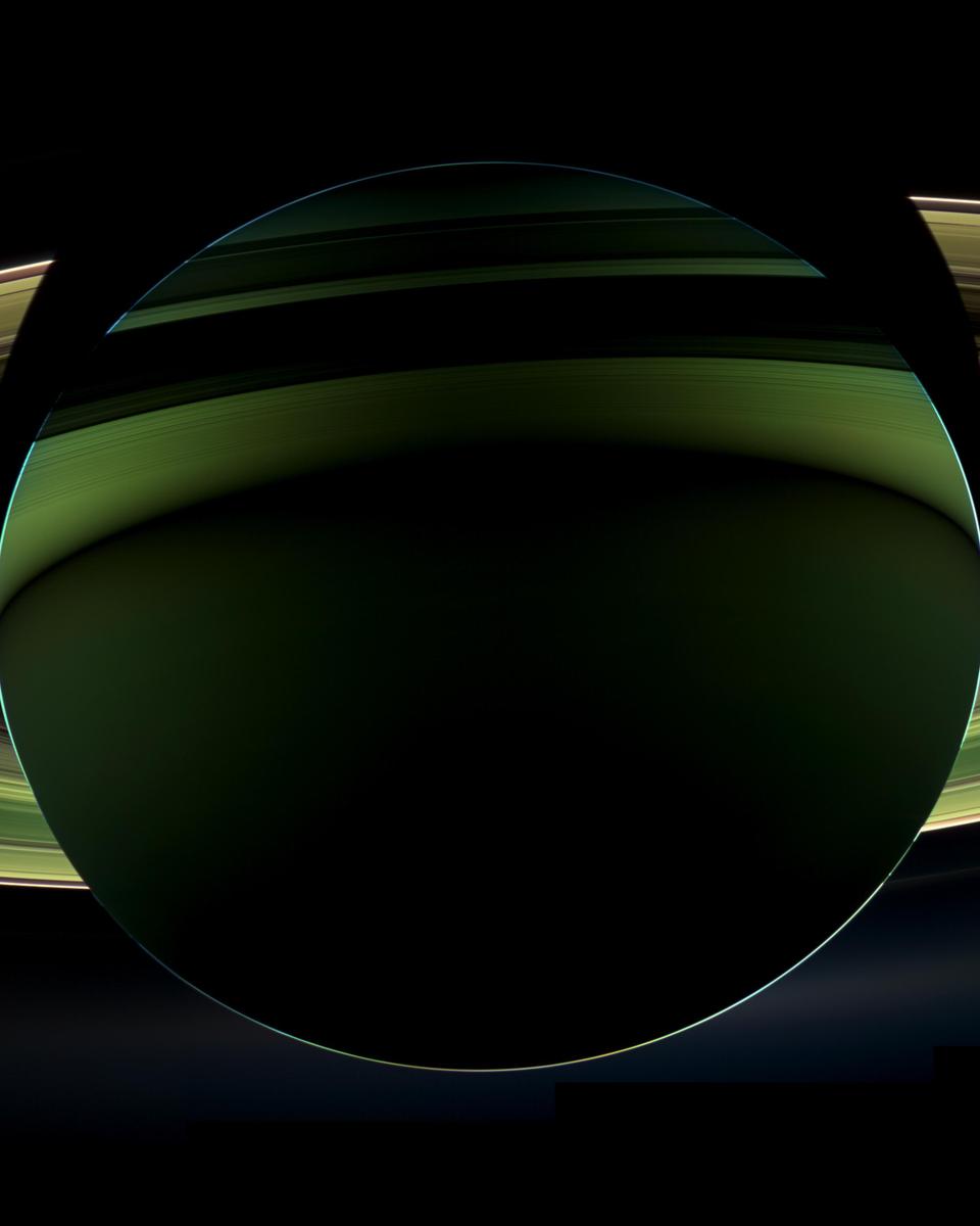 Saturn at Night