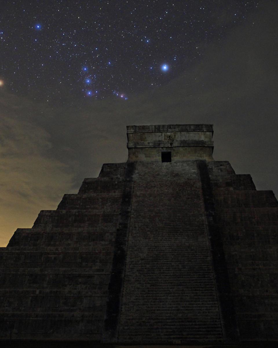 Orion over El Castillo