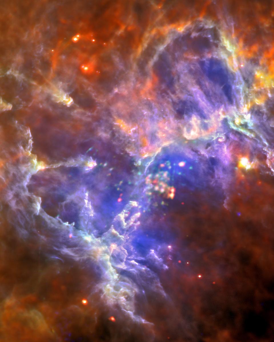 Inside the Eagle Nebula