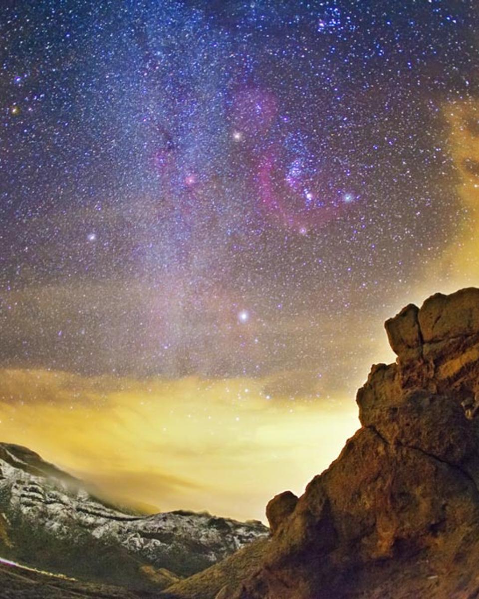 Deep Orion Over the Canary Islands