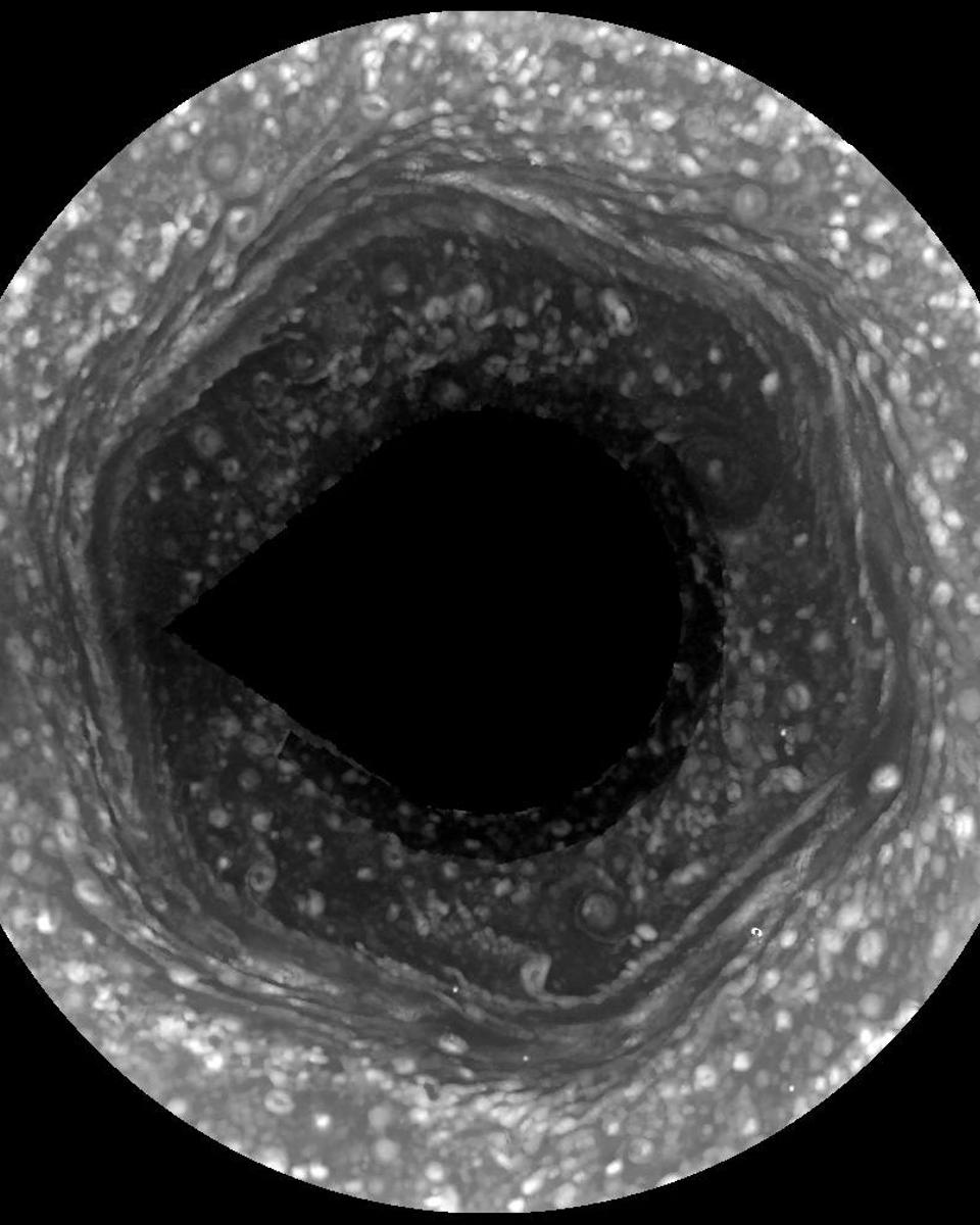Saturn's Hexagon Comes to Light