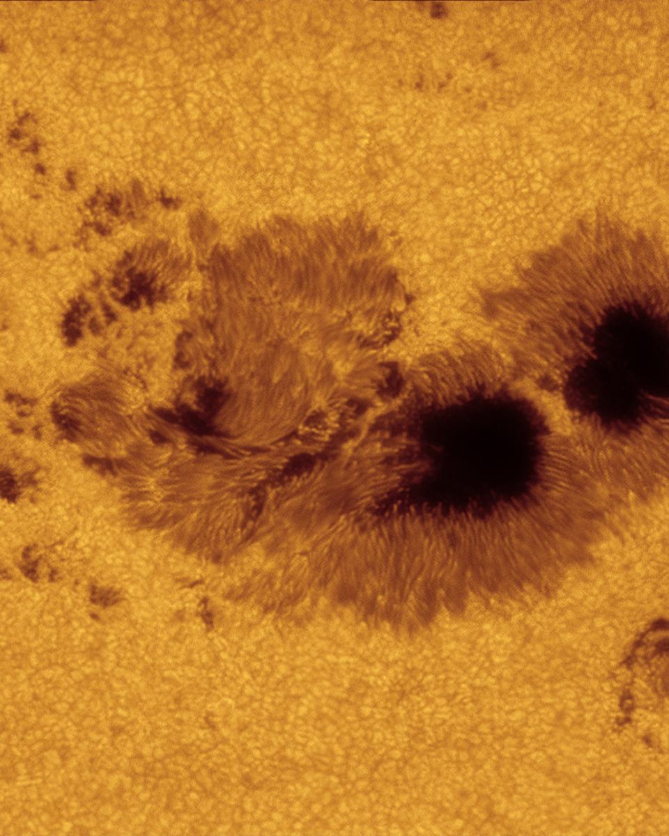 AR1520: Islands in the Photosphere