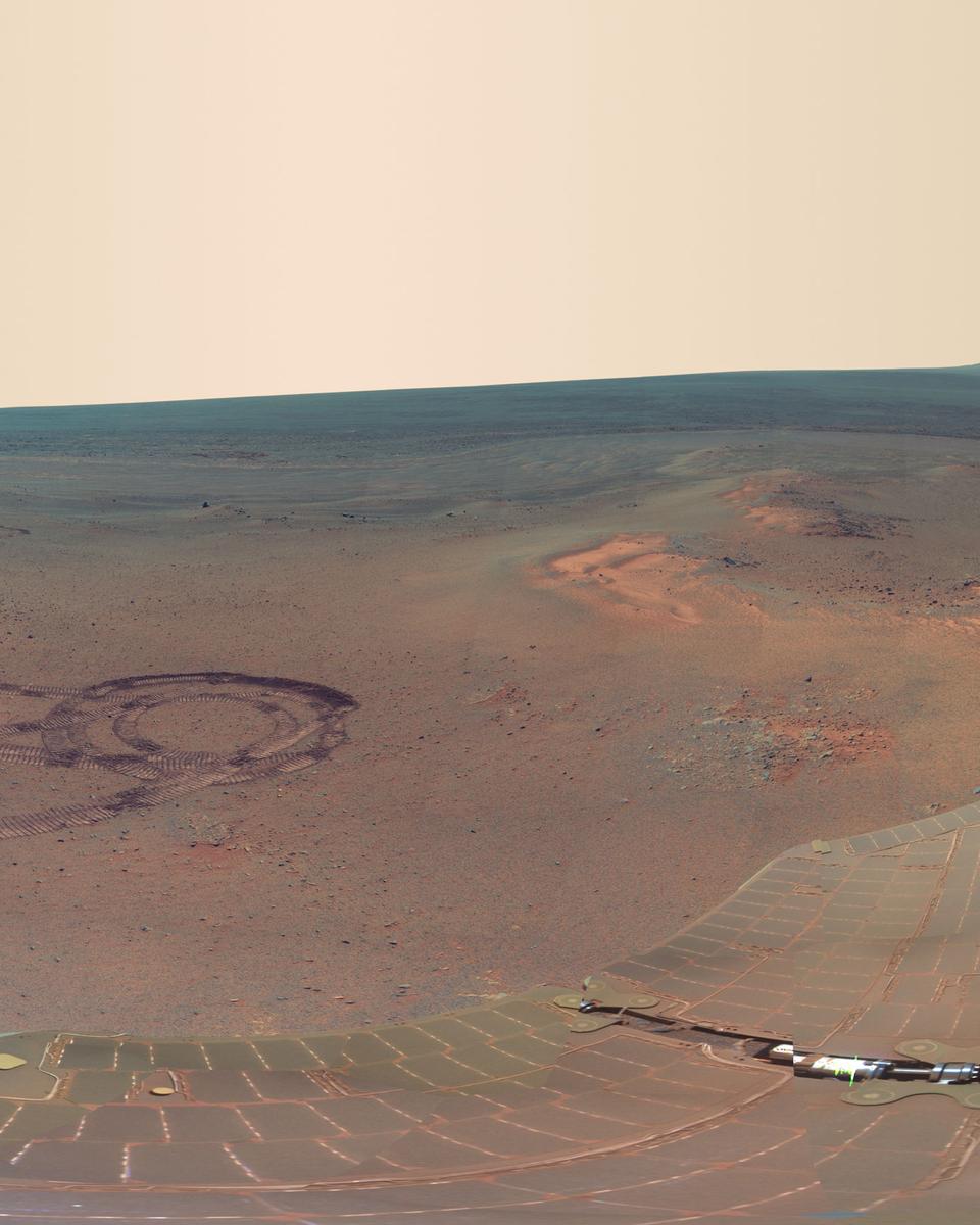 Greeley Panorama on Mars
