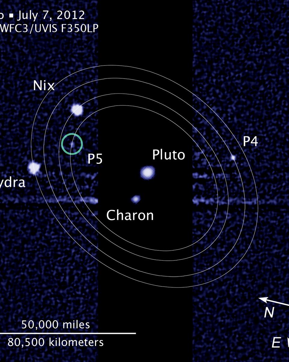 Fifth Moon Discovered Orbiting Pluto