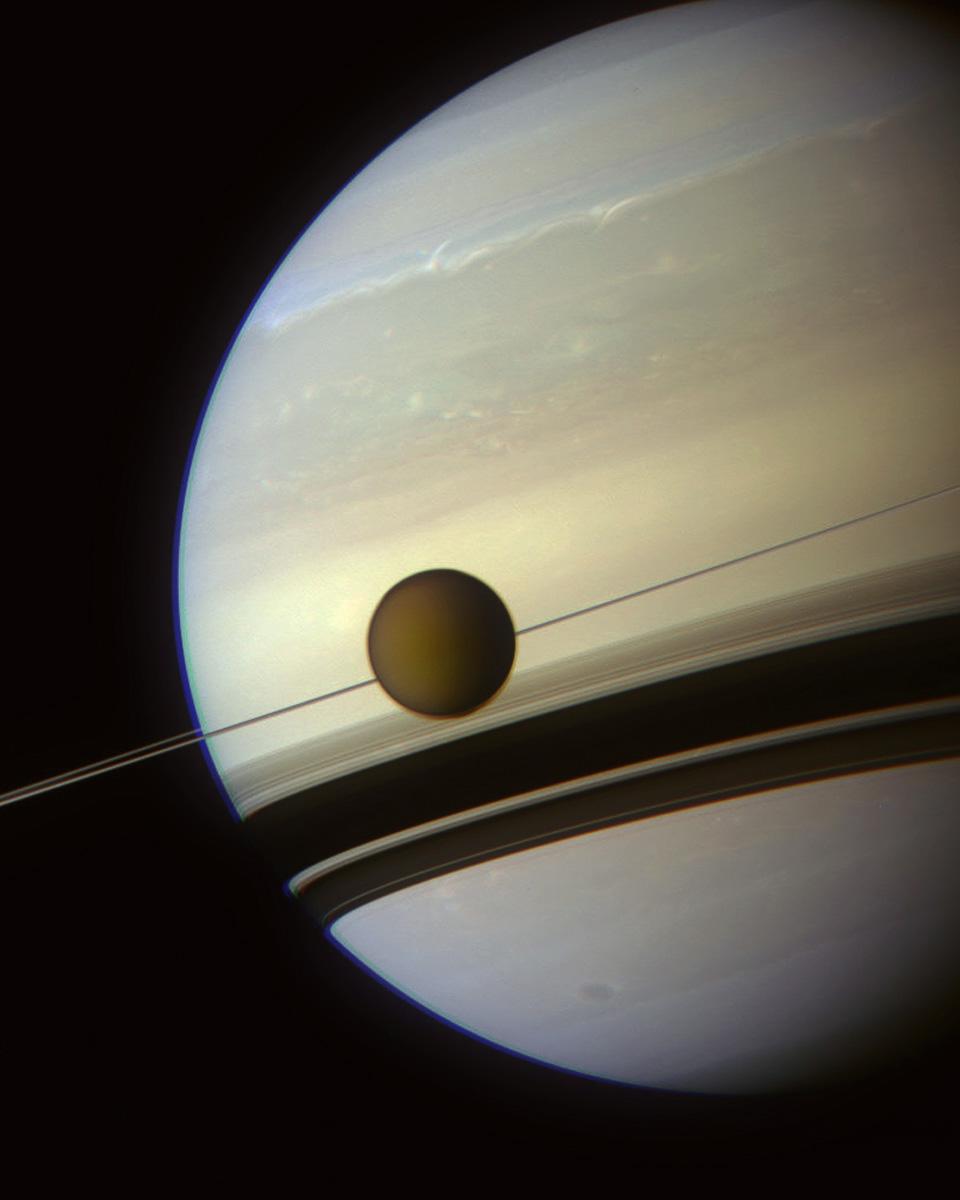 In the Shadow of Saturn's Rings