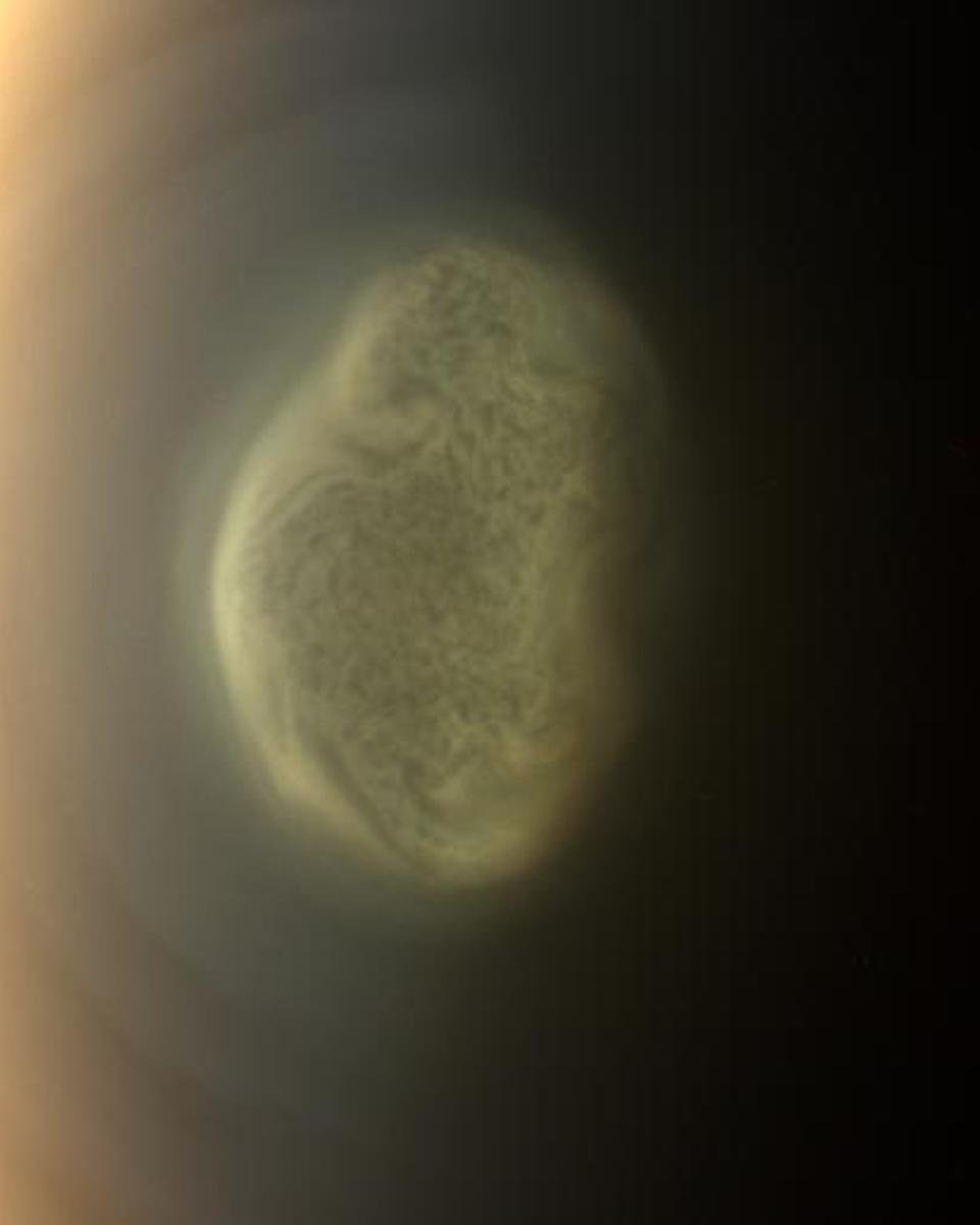South Polar Vortex Discovered on Titan