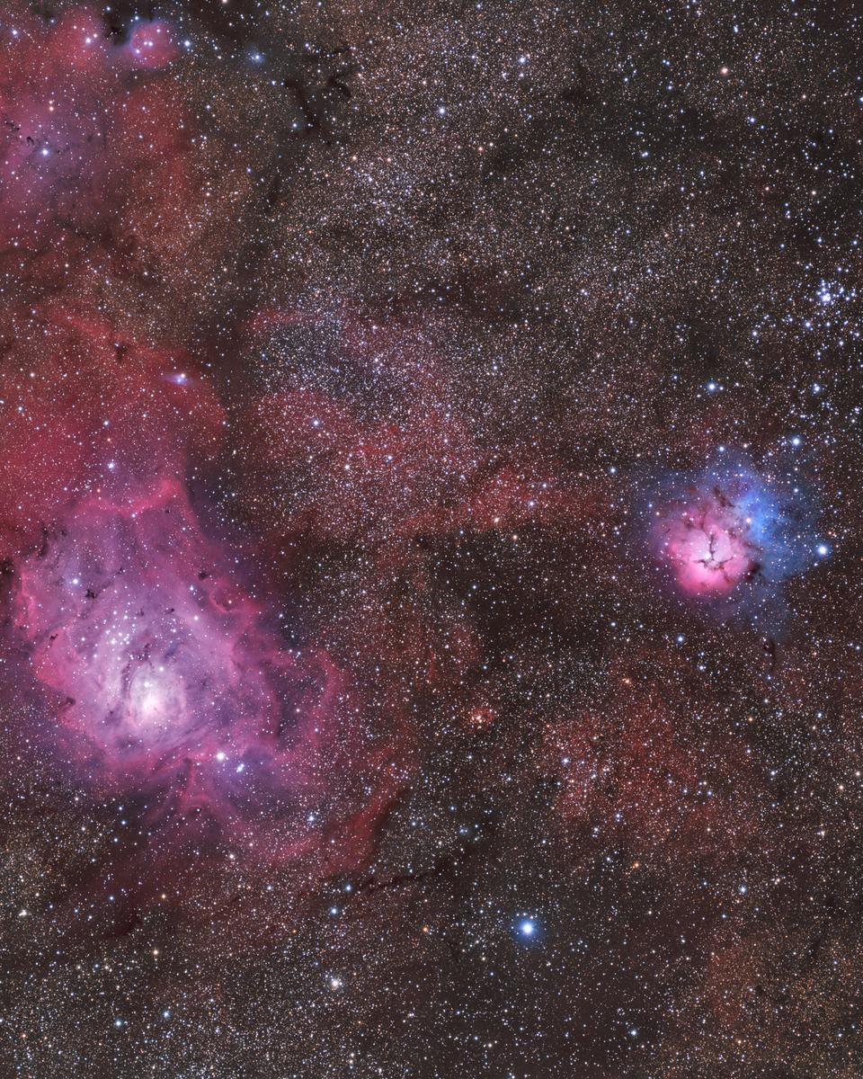A Sagittarius Triplet