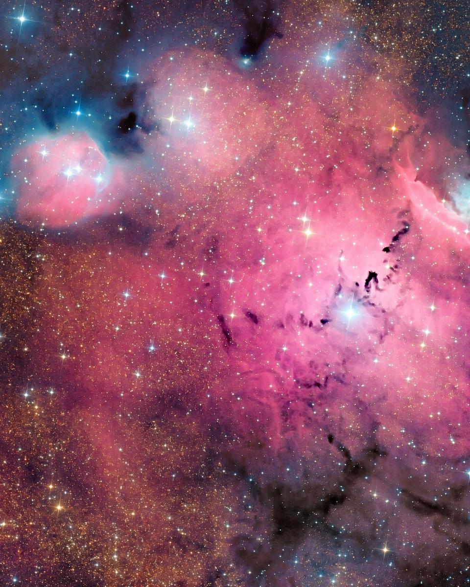Simeis 188 in Stars, Dust and Gas