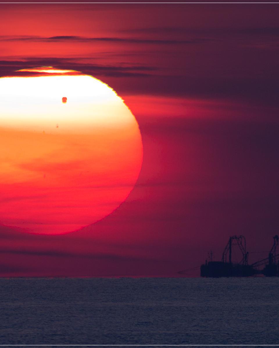 A Venus Transit Over the Baltic Sea