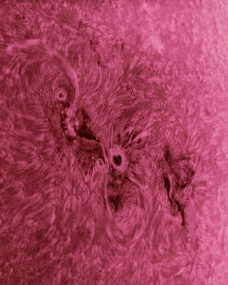 Angry Sun Erupting