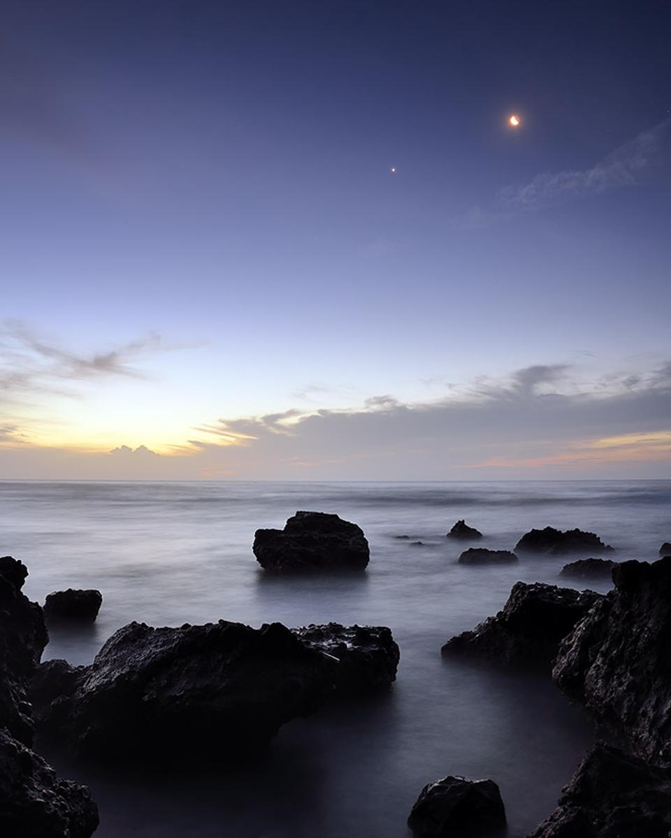 Conjunction Over Reunion Island