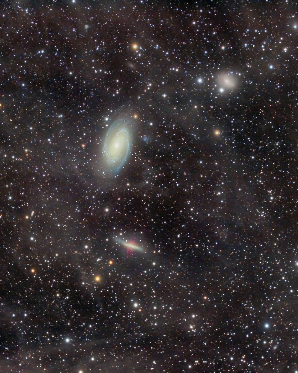 The M81 Galaxy Group Through the Integrated Flux Nebula