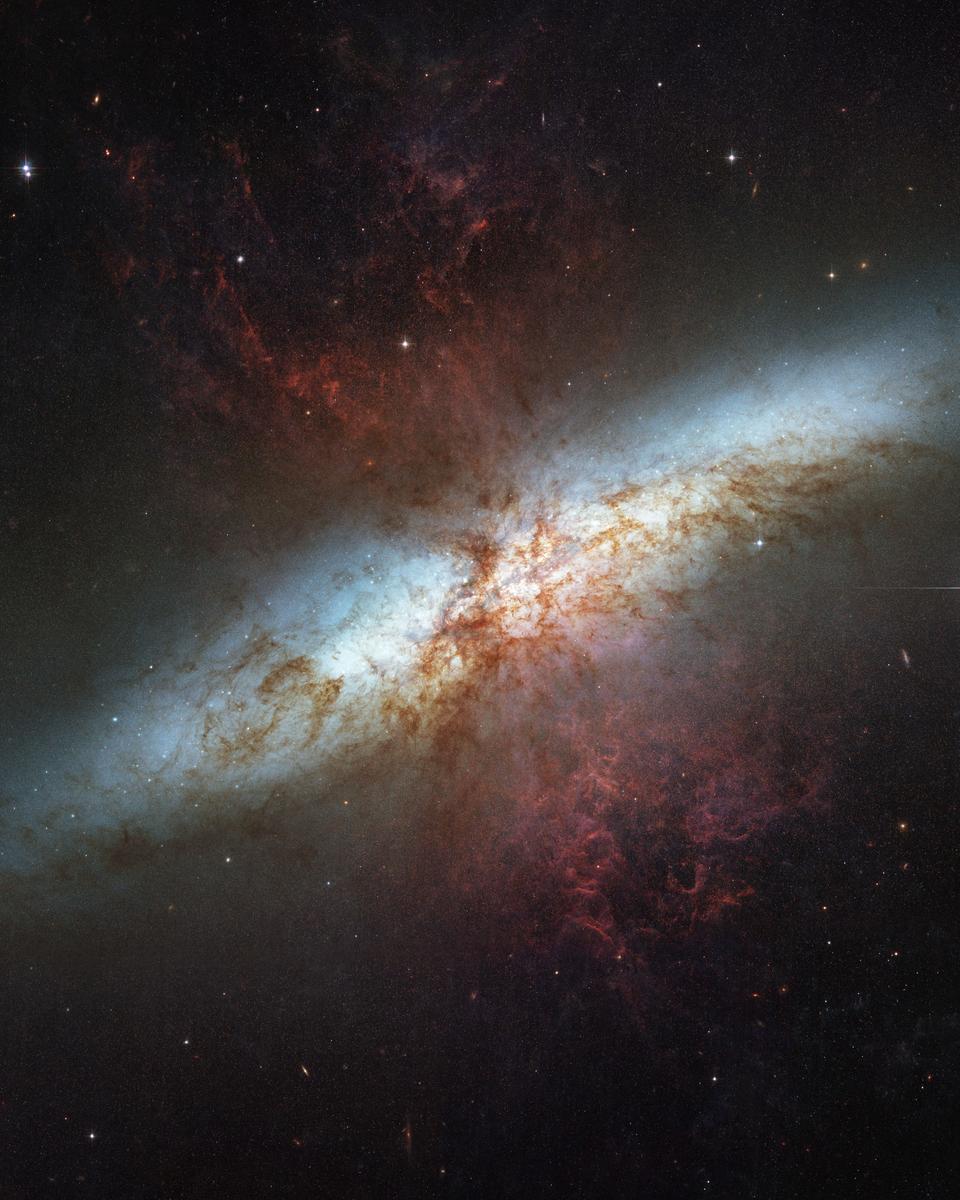 M82: Galaxy with a Supergalactic Wind