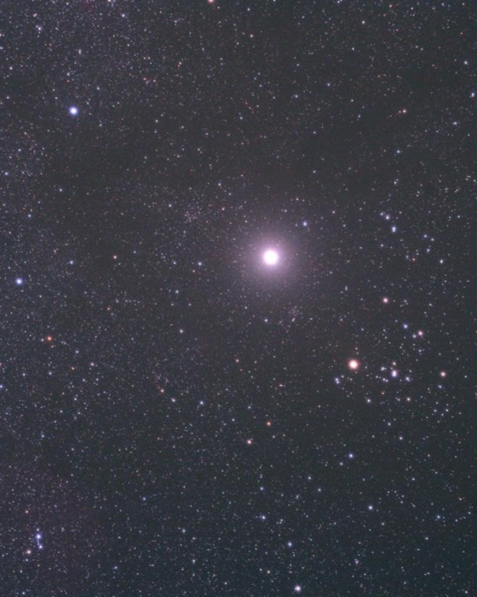 Bright Jupiter in Taurus