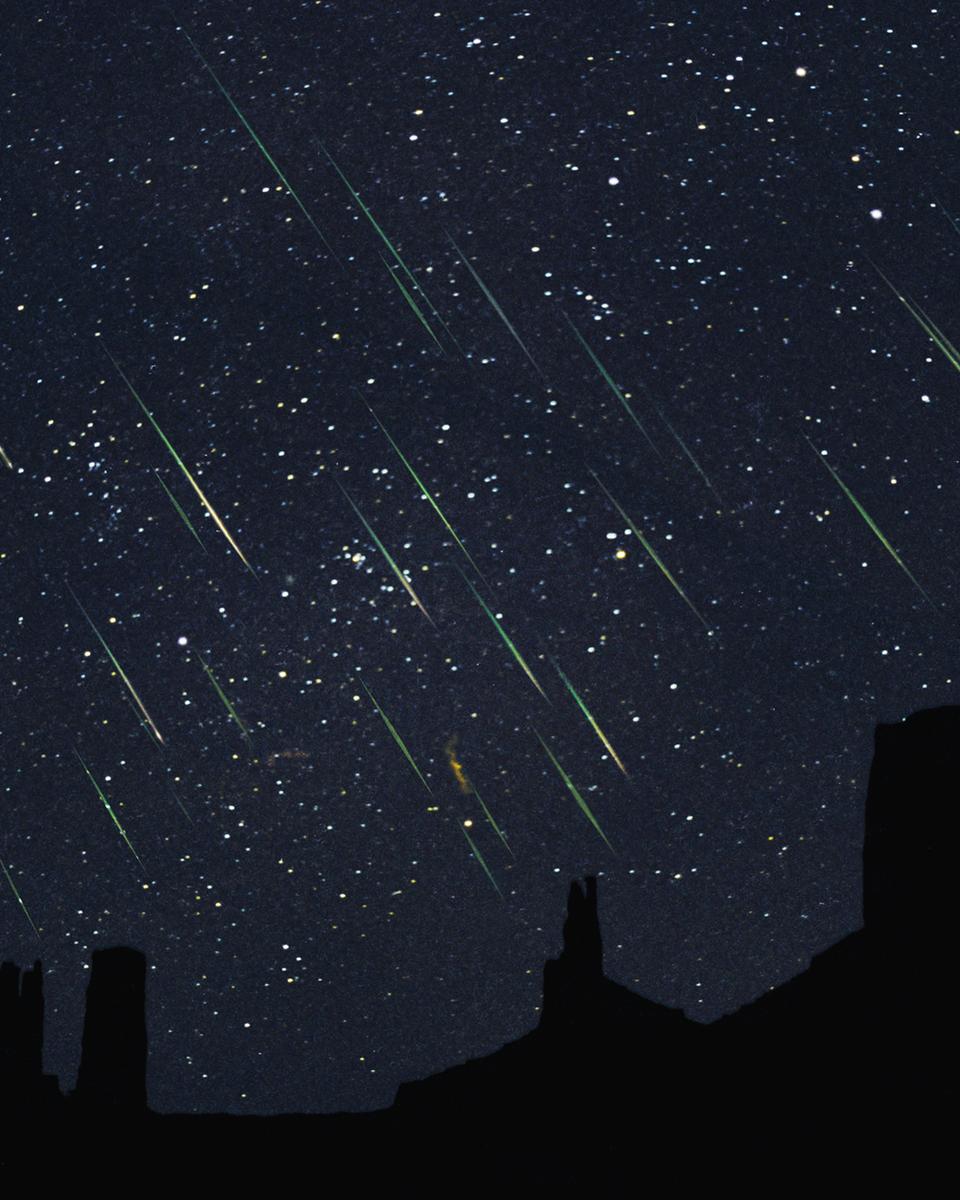 Leonids Over Monument Valley