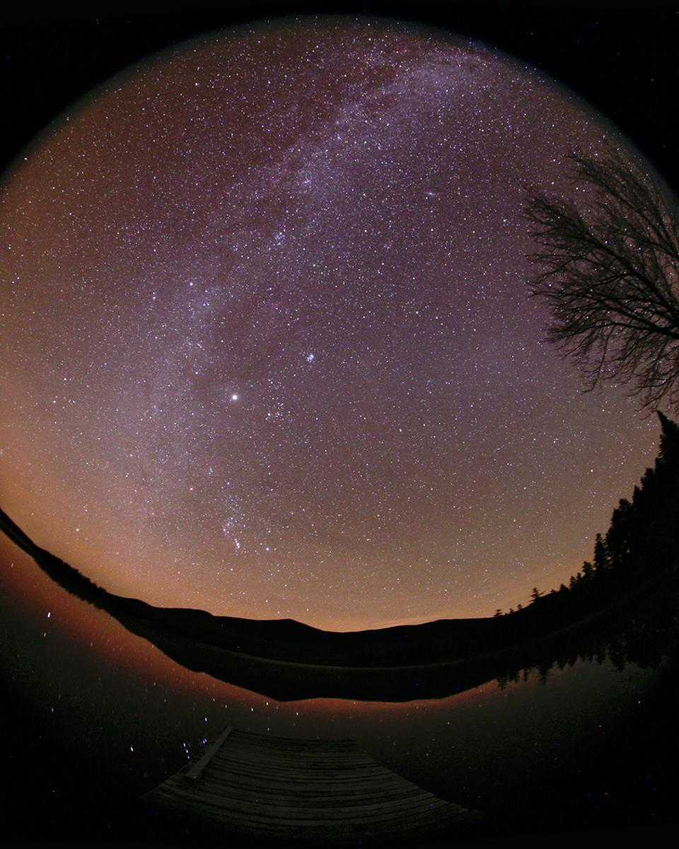 Zodiacal Light and Milky Way