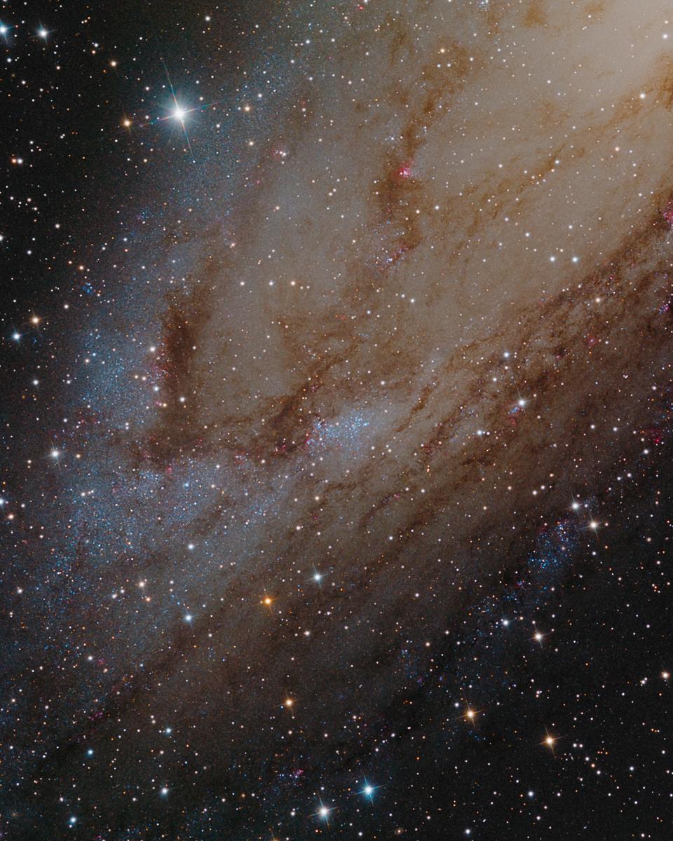NGC 206 and the Star Clouds of Andromeda