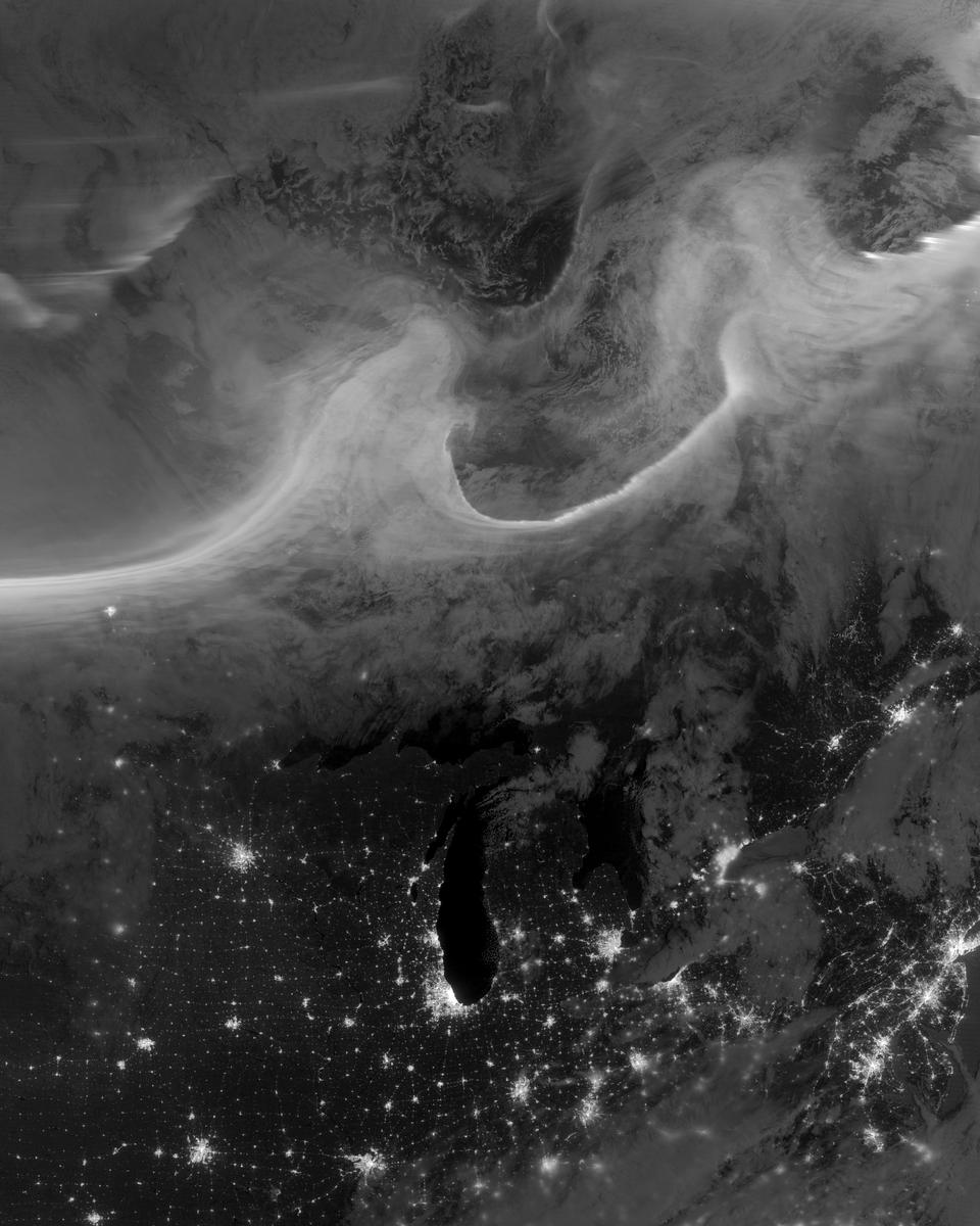 Aurorae over Planet Earth