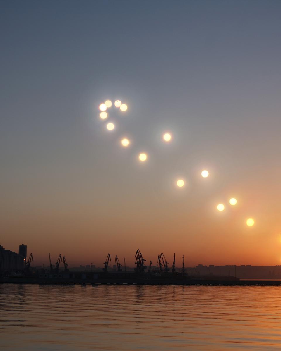 Sunrise Analemma (with a little extra)