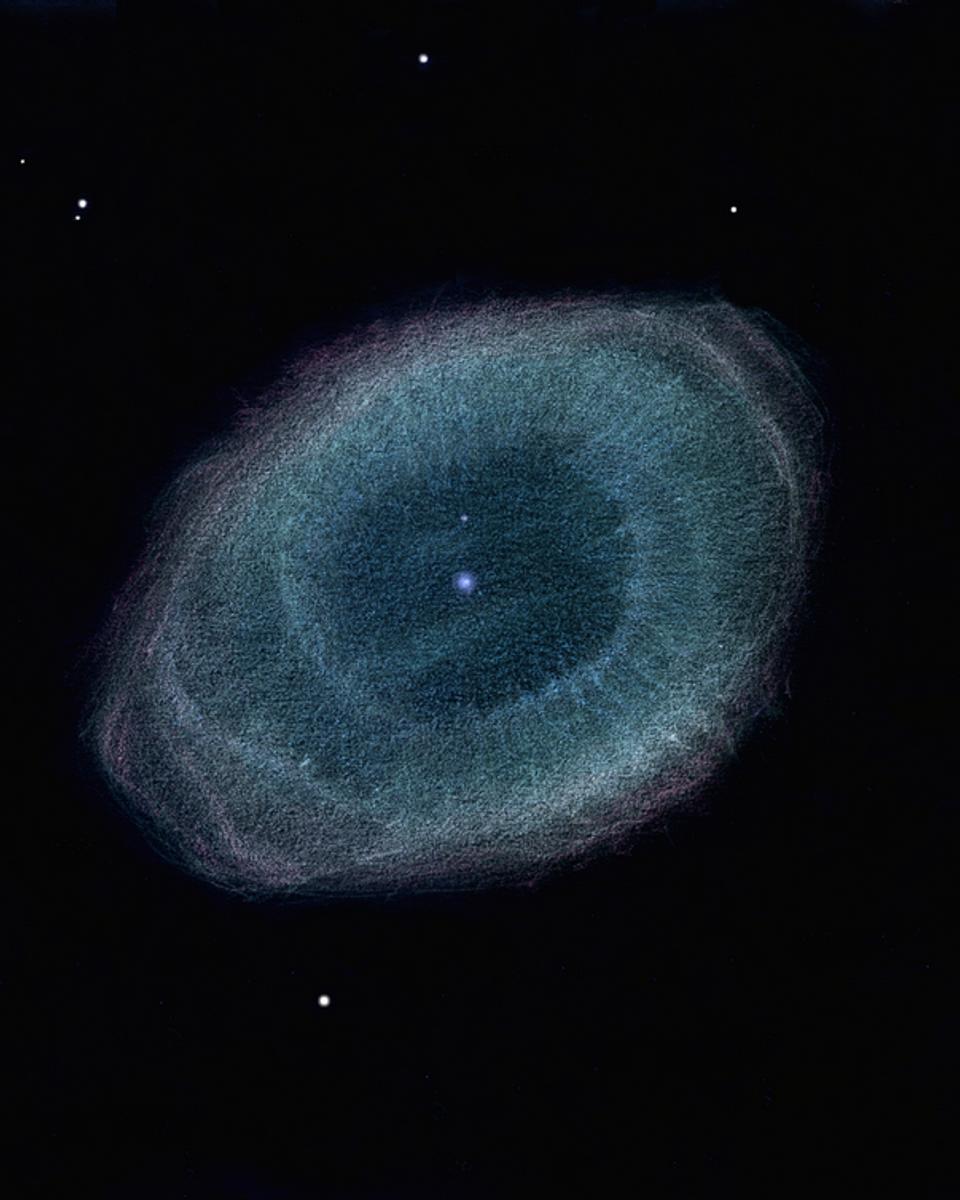 Ring Nebula Drawn