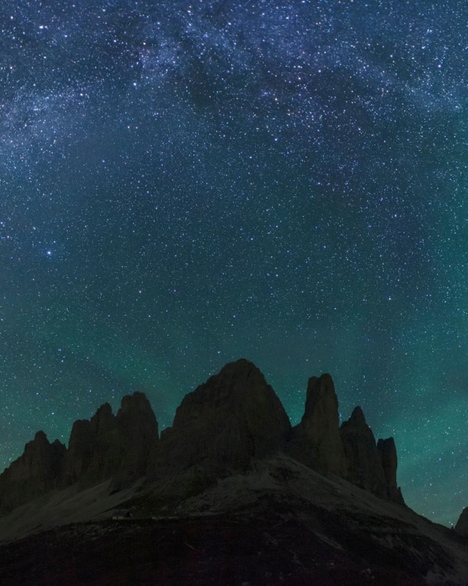 Airglow over Italy
