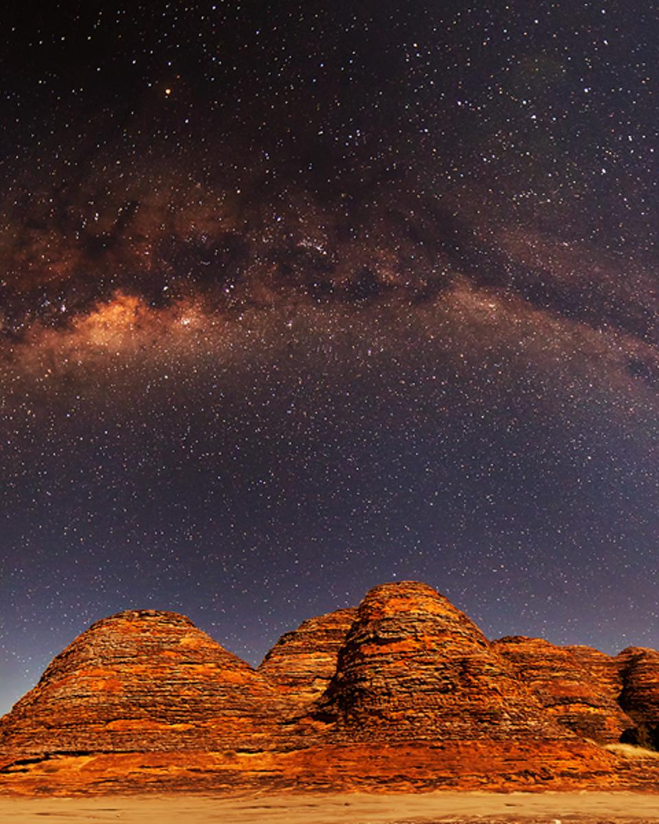Milky Way Over the Bungle Bungles