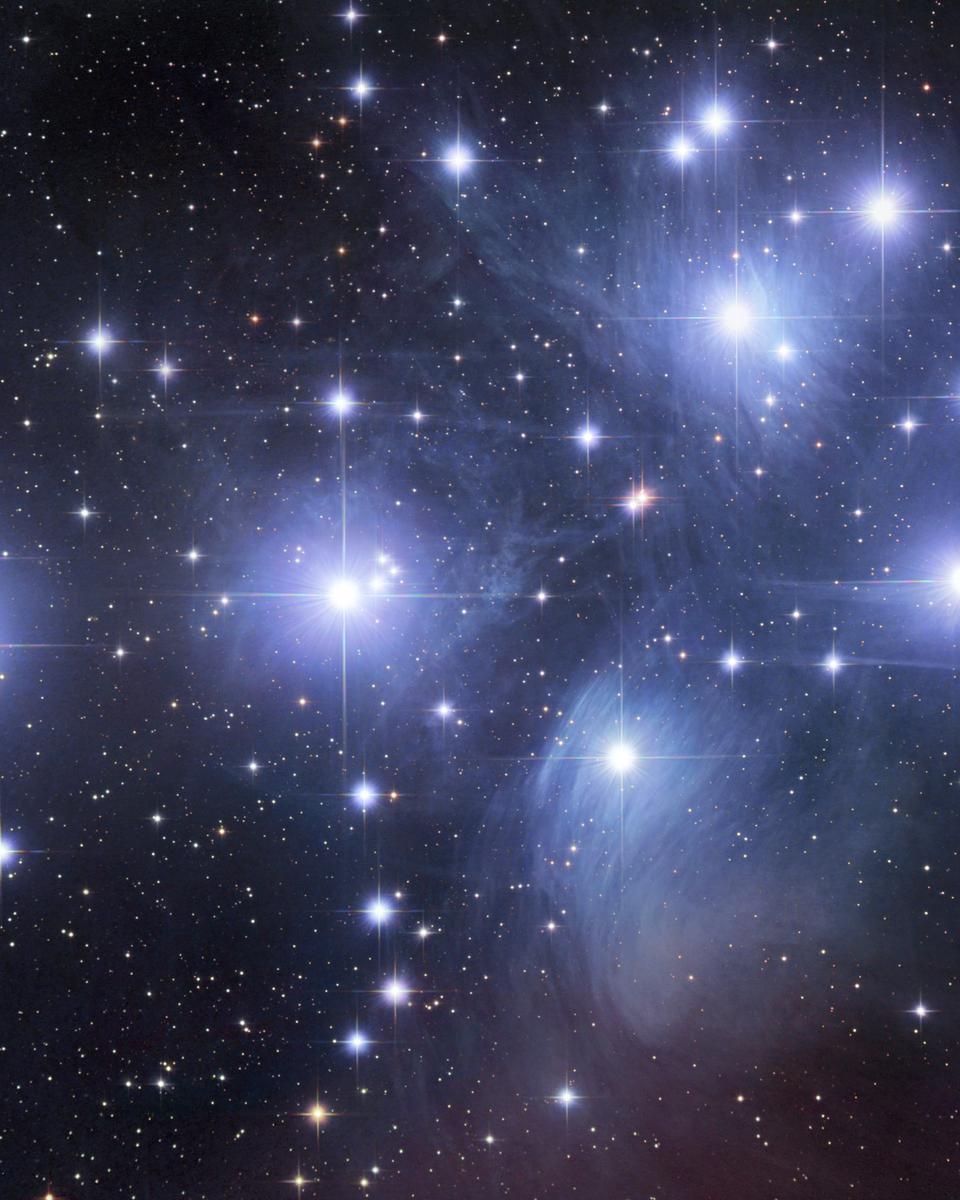M45: The Pleiades Star Cluster