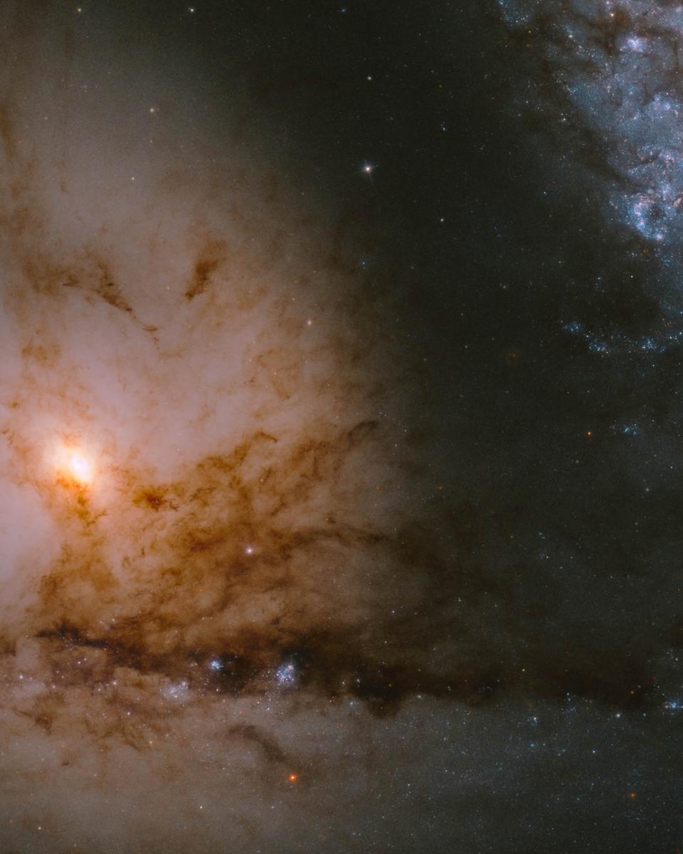NGC 5195: The Dot Under the Question Mark