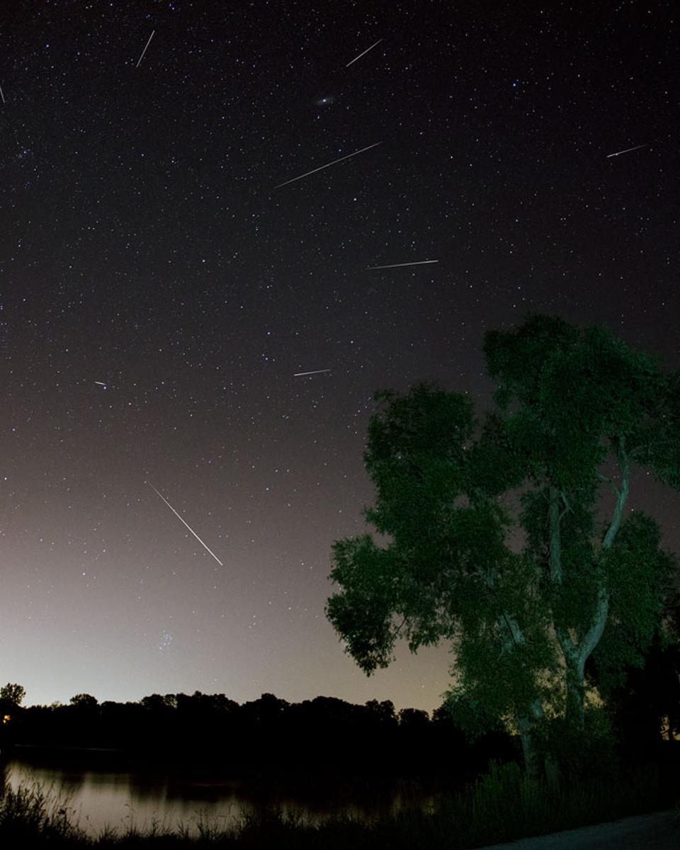 Perseid Meteors Over Ontario