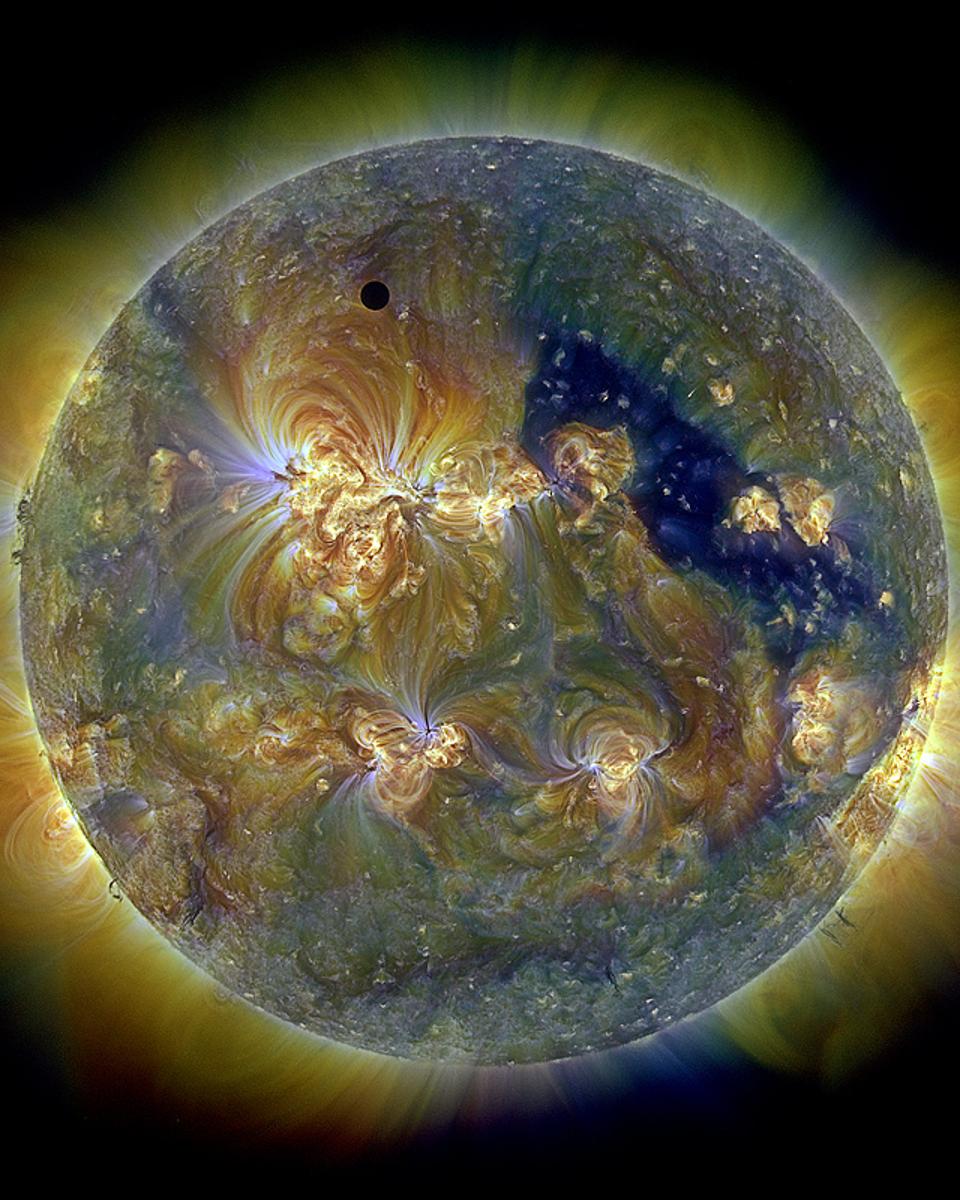 Venus and the Triply Ultraviolet Sun