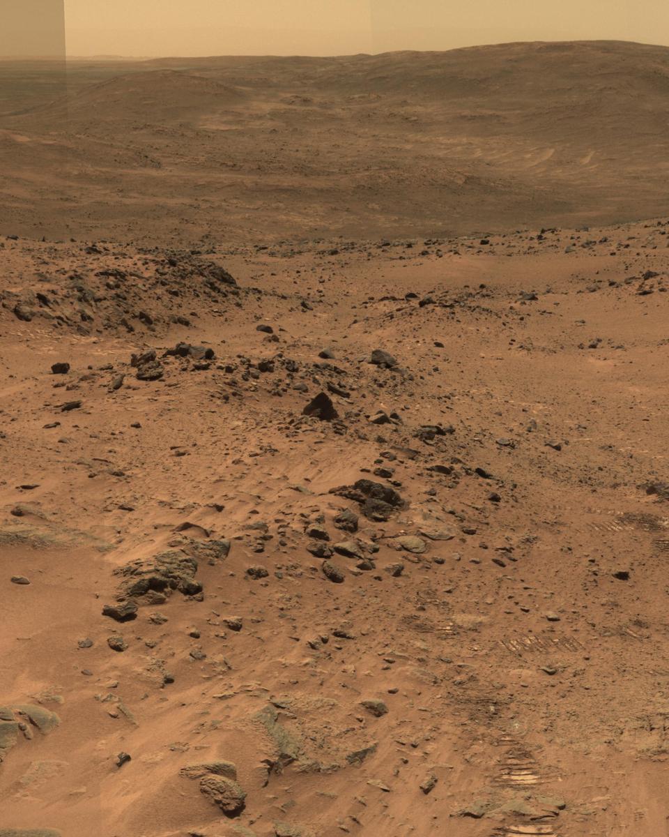 Everest Panorama from Mars