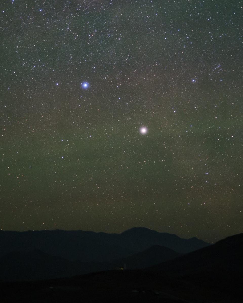 Naked Eye Nova Centauri 2013