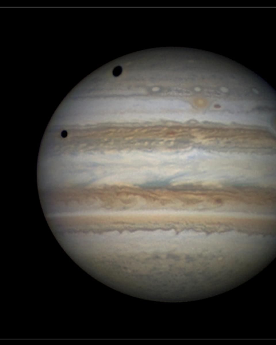 Shadows Across Jupiter