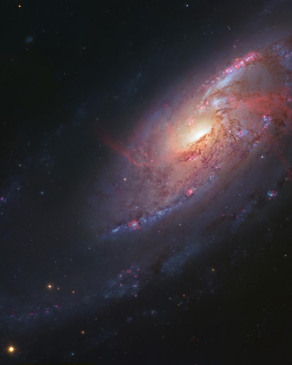 The Arms of M106